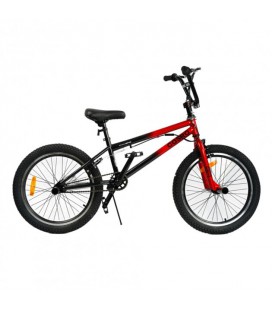 Велосипед дитячий трюковий 20' Corso 'BMX-2506' одношвидкісний, пеги. Black and Red (127125)