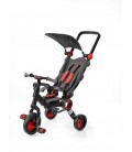 Триколісний велосипед Galileo Strollcycle Black червоний