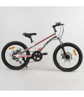 Велосипед спортивний дитячий 20'' CORSO 'Speedline' MG-56818 з магнієвою рамою, Shimano Revoshift, 7 швидкостей