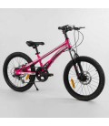 Спортивний дитячий велосипед 20'' CORSO 'Speedline' MG-52782 з магнієвою рамою, Shimano Revoshift, 7 швидкостей