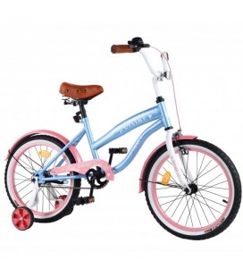Дитячий велосипед CRUISER T-21837 20' Дюймов Блакитний з рожевим