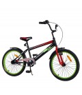 Дитячий велосипед FLASH T-22048 20' Дюймов Чорний з кольоровими вставками