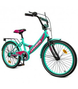 Велосипед дитячий 2-х колісний 20'' 212003 (RL7T) Like2bike Sky, бірюзовий, рама сталь, зі дзвінком