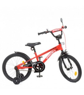 Велосипед дитячий PROF1 Y18211-1 18 дюймів, червоний