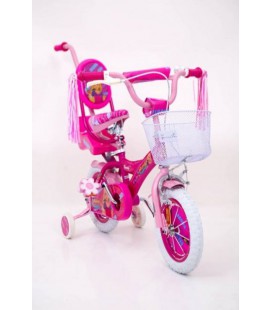 Дитячий Велосипед 12' колеса Beauty Сталевий від 2 років Рожевий