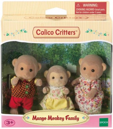 Фігурки Сільваніан Феміліс Сім'я мавп Calico Critters