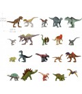 Міні Фігурки Динозаврів 20 шт для поїдання Індомінус Рекс 20 Mini Dinosaur Mattel HKB84