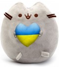 М'яка іграшка Пушин кет Pusheen cat S&T із серцем 21х25см