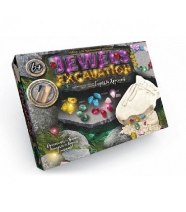 Ігровий набір для розкопок Danko Toys Jewels Excavation ДТ-ТО-09114