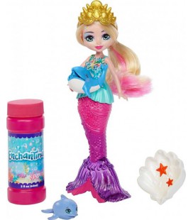 Ігровий набір енчатімалс з русалочкою бульбашки Enchantimals Bubblin' Atlantia Mermaid Bubble Maker Doll