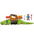 Динозавр Соркозух Крокодил З Фігуркою Пірата Shrikesuchus Crocodile Croc Pirate Hook Fisher-Price