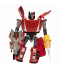 Трансформер робот-рятувальник зі світловим мечем, сірий з червоним, пластик (3888-4)