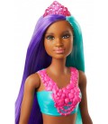 Лялька-русалка Barbie Dreamtopia Mermaid Барбі Дрімтопія з бірюзово-бузковим волоссям (GJK10)