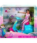 Барбі Мандрівниця на скутері Barbie Travel Playset Travel Doll and Scooter