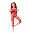 Лялька Барбі Йога Безмежні руху Barbie Made to Move Doll - Orange Dye Pants