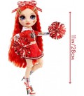 Ігровий набір з шарнірною лялькою Rainbow High Cheer Ruby Anderson Cheerleader Рубі з аксесуарами (572039)