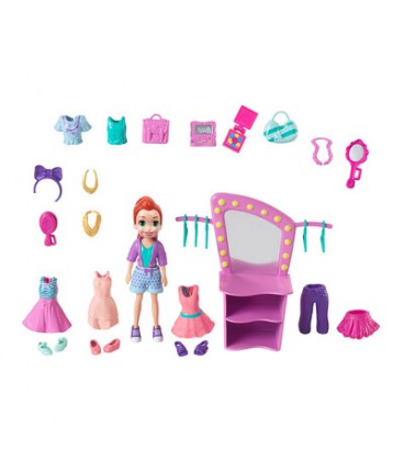 Набір Polly Pocket Маленька модниця Руденька (GBF85/GBF87) (10-546668)