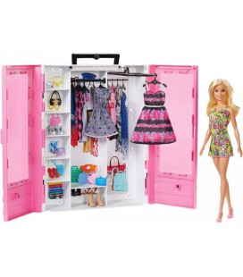 Ігровий набір шафа валізу з лялькою Барбі Barbie Fashionistas Ultimate Closet Doll and Accessories Mattel (GBK12) (887961716450)