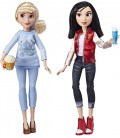 Набір ляльок Hasbro Disney Princess Принцеси Діснея Попелюшка та Мулан на шарнірах E7414