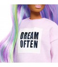 Лялька Барбі ' Модниця Barbie Fashionistas Dream Often Doll with Long Rainbow Hair 136 Mattel (GHW52) (887961804393)