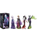 Колекція Disney Villains Black and Brights Набір з 4х ляльок-лиходіїв 28 см у висоту