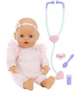 Інтерактивна Лялька пупс Бебі Борн Вилікуй мене Мама Baby Born Mommy Make Me Better Doll Blue Eyes Zapf Creation (916366) (68920