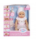 Інтерактивна Лялька пупс Бебі Борн Baby Born Blue Eyes Interactive Doll with 9 Ways to Nurture Zapf Creation (916779) (689202916