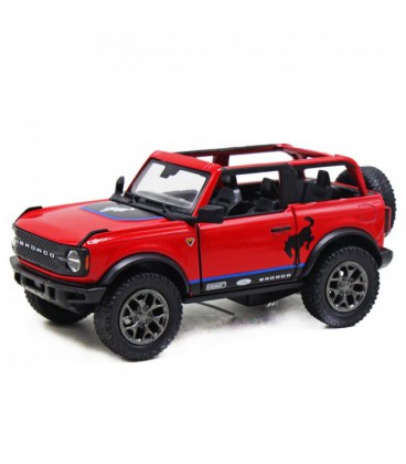 Машинка Джип Ford Bronco open top червоний Kinsmart (KT5438WFA) (206994)