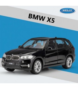 Модель автомобіля BMW X5 1:24 Welly Чорна