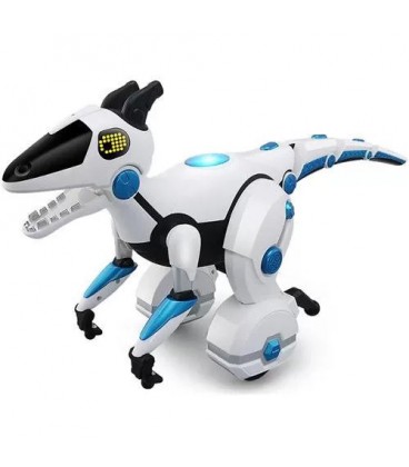 Іграшка на радіокеруванні SUNROZ Smart Mechanical Dino Toy іграшковий динозавр на р / Білий (SUN5434)