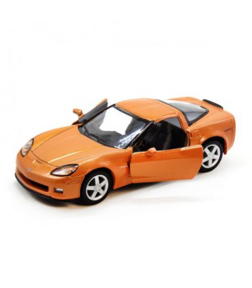 Машинка KINSMART Chevrolet Corvette Z06 2007 (помаранчева) Kinsmart KT5320W