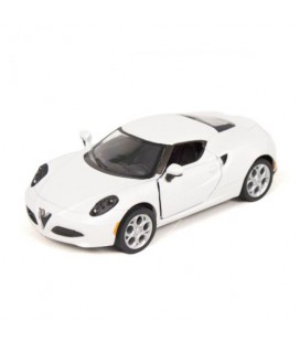 Машинка KINSMART Alfa Romeo 4C (біла) Kinsmart KT5366W