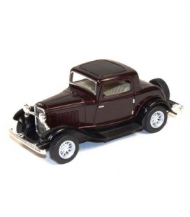 Машинка KINSMART Ford 3 Window Coupe (бордова) Kinsmart KT5332W