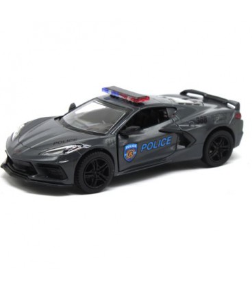 Машинка Kinsmart Corvette Police, сірий Kinsmart KT5432WPR