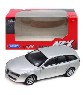 Машина метал 1:43 ALFA ROMEO 159 SPORTWAGON сіра WELLY 44001CW