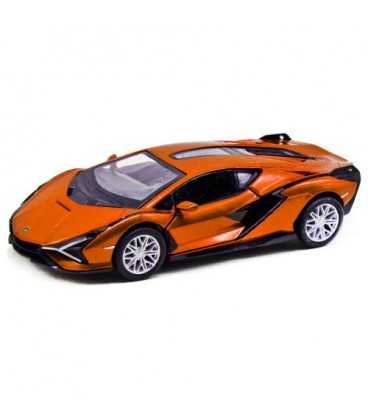 Машинка Kinsmart Lamborghini Sian 5, помаранчевий Kinsmart KT5431W