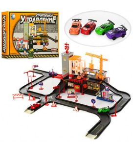 Дитячий ігровий комплект Tongde будівельний гараж з машынками (226275 R/5513-15)