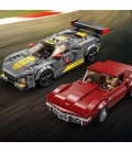 Конструктор LEGO Speed ​​Champions Chevrolet Corvette C8.R Race Car and 1968 Chevrolet Corvette 512 деталей (76903)