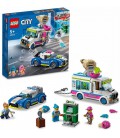 Конструктор LEGO City Поліцейське переслідування фургона з морозивом 317 деталей (60314)