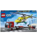 Конструктор LEGO City Перевезення рятувального гелікоптера (60343)