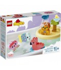 Конструктор LEGO DUPLO My First Веселе купання: Плаваючий острів з тваринами (10966 78714)