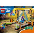 Конструктор LEGO City Stuntz Каскадерське завдання «Клинок» 154 деталі (60340 79164)