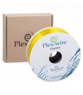 PETG пластик Plexiwire для 3D принтера жовтий 1,75 мм (300м / 0,9 кг) (8756766)