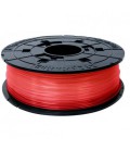 Пластик для 3D-принтера XYZprinting PLA 1.75 мм/0.6 кг Filament, transparent red (RFPLBXEU02D)