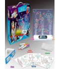 3D дошка Magic Drawing Board з 3D окулярами Проекційна дошка для малювання EL-2022