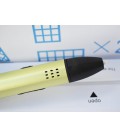 3D-ручка Air Pen Play V6 Green з Набором PLA Пластику 60 метрів (12 кольорів) та Аксесуари