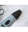3D-ручка Air Pen Mixed Colors MP01 Gray з Набором ABS Пластику 240 метрів (16 кольорів), Світиться PLA пластик 10 метрів і Набір