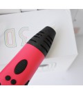 3D-ручка Air Pen Mixed Colors MP01 Red з Набором PLA Пластику 70 метрів (14 кольорів) і Набір трафаретів