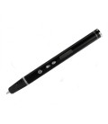 3D ручка Air Pen RP-900A Чорна з Подарунковим набором ПЛА PLA пластику 220 метрів (22 кольору), трафаретами, килимком, захистом 