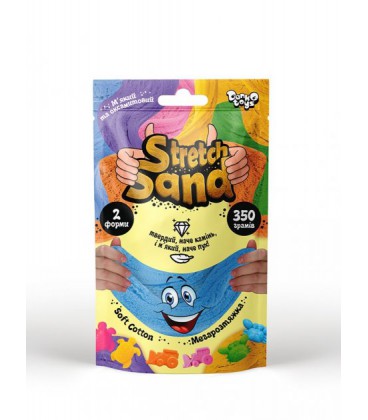 Креативна творчість Danko toys Stretch Sand пакет 350г (STS-04-02U)